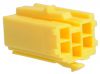 Connector mini ISO, 6 pins, yellow - 2