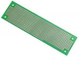 Universal PCB, single sided, EX15, 37x130mm, 2.54mm - Vikiwat Universal PCB, single sided, EX15, 37x130mm, 2.54mm