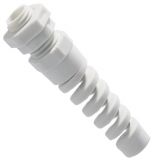 Cable gland, PG-7, Ф7mm, IP68, polyamide spiral tail