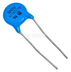 Varistor 75VAC, 100VDC, 120V, 2500A, THT, MOV121KD10 at Best price ...