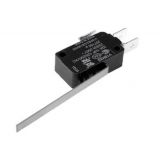 Microswitch with lever, SPDT, 22A / 250VAC, 27.8x10.3x15.9mm, ON- (ON), V15H22-CZ-100A03