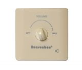 Volume control,  L86-2-10, 10W, in wall mount, white