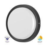 LED плафон, 18W, 230VAC, 2020lm, 3в1, IP65, BC18-30781, кръг