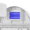 LED панел, за повърхностен монтаж, 18W, 230VAC, 2000lm, 3в1, бял, ф222x48mm, BC15-00980, Li-Ion - 2