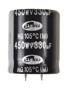 Condensatore Elettrolitico In Alluminio 450V 330UF 30x40mm - Assortimento Di Modelli 35V/63V/250V