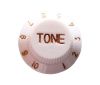 Копче за потенциометър за китара KB001 TONE бяло