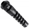 Cable gland, PG-7, Ф7mm, IP68, polyamide spiral tail - 1