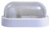 Lighting fixture, RINO 500AF0006110, kidney shaped with visor, IP44, waterpoof, E27, white - 2 - Vikiwat Lighting fixture, RINO 500AF0006110, kidney shaped with visor, IP44, waterpoof, E27, white - 2