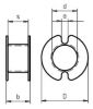 Ferrite Pot Core Coilformer - 2