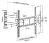 TV Wall Mount Stand, fold - 4