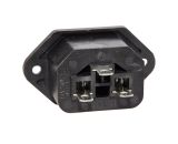 Power AC socket, DB-F-1, 10A/250VAC, male - 2 - Vikiwat Power AC socket, DB-F-1, 10A/250VAC, male - 2