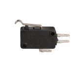 Microswitch with lever simulating roller, SPDT, 16A / 250VAC, 42x23x0.7mm, ON- (ON), MS8013A1BBC1