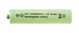 Rechargeable Battery 1.2VDC, 800mAh, AA, Ni-Mh