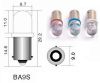 Автомобилна LED лампа, 12 V, 1.2W, BA9S - Викиват Автомобилна LED лампа, 12 V, 1.2W, BA9S