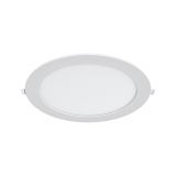 Recessed LED panel, 18W, round, 230VAC, 1760lm, 6500K, cool white, 229mm, BP01-61830