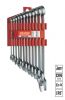 Set of wrenches. 12 pcs, 8-22 ,Cr-V