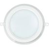 LED панел за вграждане 12W, кръг, 220VAC, 960lm, 6400K, студено бял, ф160mm, стъклена рамка, IP20, невлагозащитен, BL03-1220 - 1 - Викиват LED панел за вграждане 12W, кръг, 220VAC, 960lm, 6400K, студено бял, ф160mm, стъклена рамка, IP20, невлагозащитен, BL03-1220 - 1