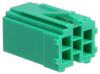 Connector mini ISO, 6 pins, green - 2