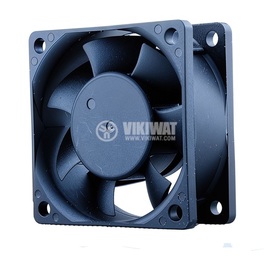Fan, 24VDC, 60x60x25mm, 3.6W, with sleeve, 40m3 / h, VM6025D24HS 
 - 2 - Vikiwat Fan, 24VDC, 60x60x25mm, 3.6W, with sleeve, 40m3 / h, VM6025D24HS 
 - 2