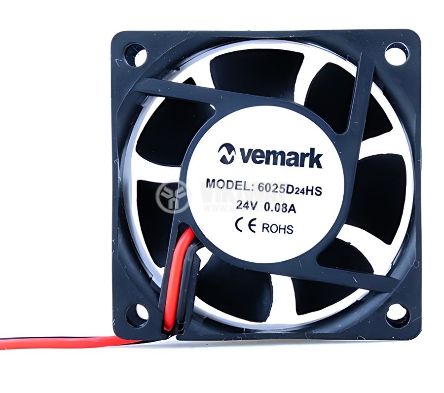 Fan, 24VDC, 60x60 - 1 - Vikiwat Fan, 24VDC, 60x60 - 1