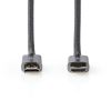 HDMI кабел, HDMI-HDMI, 10m, черен, 4K 30Hz, Ethernet, NEDIS, CVTB34000GY100
 - 1
