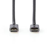HDMI кабел, HDMI-HDMI, 10m, черен, 4K 30Hz, Ethernet, NEDIS, CVTB34000GY100