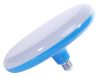 LED лампа UFO, 24W, E27, 1900lm, 6500K, студено бяла, BB01-62423, син корпус 
 - 1