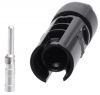 TYCO 02C connector for solar panel,  female with metal pin - 2
