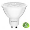 LED lamp 7W 220VAC GU10 warm white - 1