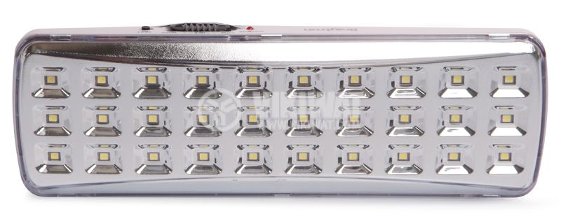 Emergency LED luminaire luminaire "EXIT", BC01-0120, 2W, 6400K, with arrows left, right, down - 9