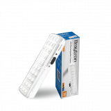 Emergency LED rechargeable fixture EXIT, 2W, 220VAC, 6500K, cool white, BM30-30LEDs, BC01-00130