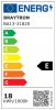 LED bulb,18W, E27, T80, 230VAC, 2100lm, 3000K warm white, BA13-31820
 - 4