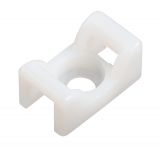 Holder for cable bandage KR8G5-PA66-NA, 14,5x25mm, white