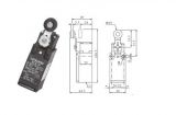 Краен изключвател XCK-P118, DPST-NO+NC, 10(4)A/250VAC, рамо с ролка - 4 - Викиват Краен изключвател XCK-P118, DPST-NO+NC, 10(4)A/250VAC, рамо с ролка - 4