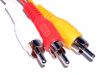 Cable SD2101 SCART/m-3xRCA/m, 1.5 m - 6