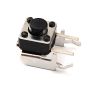 Микробутон, 6x6x5mm, SPST, OFF-(ON), THT, TACTA-64K-F 
