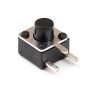 Micro button, 4.5x4.5x5mm, SPST, OFF- (ON), THT, TC-3.6L 
