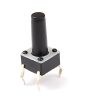 Micro button, 6x6x12mm, DPST, OFF- (ON), THT, TCA06-06A 
