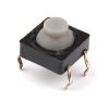 Микробутон, 8x8x6mm, SPST, OFF-(ON), THT 
