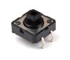 Микробутон, 12x12x8mm, SPST, OFF-(ON), THT, TC-1212AT 
