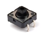 Микробутон, 12x12x8mm, SPST, OFF-(ON), THT, TC-1212AT