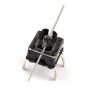 Микробутон, 7x7x7mm, SPST, OFF-(ON), THT 
