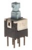 Microswitch, 6x6x6mm, DPDT, OFF-(ON), THT - 1