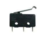 Microswitch with roller, SPDT, 3A / 250VAC, 19.8x6.4x10.2mm, ON- (ON), MX-11-3C-3A