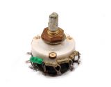 Retentive Rotary Switch - 1 section, 5 positions,12 pins