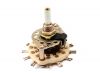 Retentive Rotary Switch - 1 section , 3 positions, 12 pins