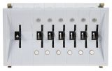 Encoder, binary-decimal, panel mount, 7 sections