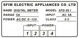 Digital ammeter, 0-5A AC, SFD-85 - 3 - Vikiwat Digital ammeter, 0-5A AC, SFD-85 - 3