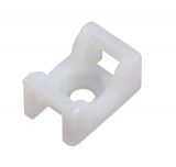 Holder for cable ties KR6G5-PA66-NA, 12x18mm, white