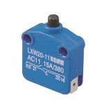 Microswitch with button, 15A380VAC 30x30x12 ON-(ON) LXW20-11